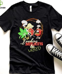 Top smoking meats weed funny shirt