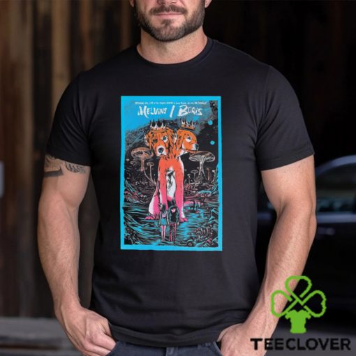 Top the melvins boris grand rapids michigan tour sept 12 2023 shirt