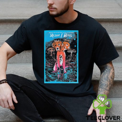 Top the melvins boris grand rapids michigan tour sept 12 2023 shirt