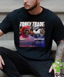 Top tone Trade Sent Kadarius Toney Received Darren Waller shirt