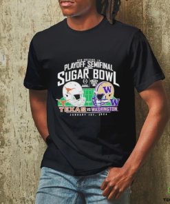 Top washington Huskies vs. Texas Longhorns New Orleans.LA Playoff semifinal Sugar bowl shirt