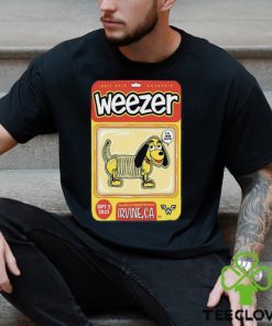 Top weezer tour irvine ca fivepoint amphitheatre september 2 2023 shirt