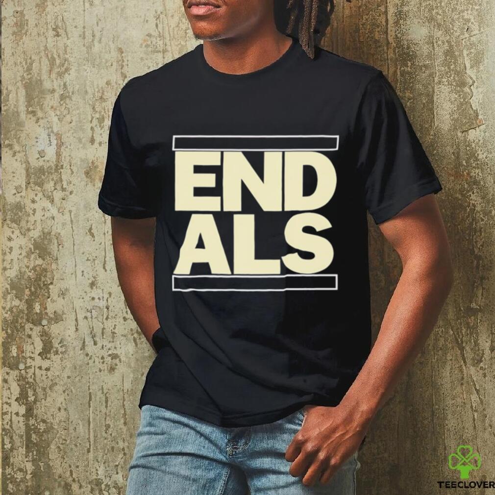 Torey Lovullo wearing end als shirt Torey Lovullo wearing end als shirt