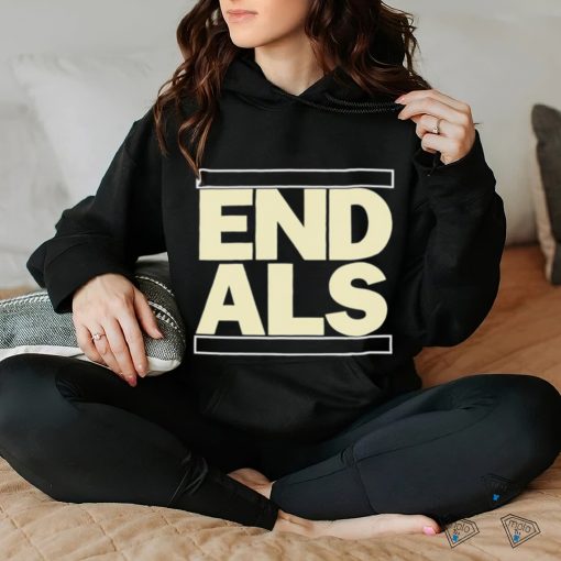 Torey Lovullo wearing end als shirt