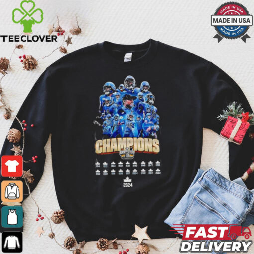 Toronto Argonauts 2024 Grey Cup Champions shirt