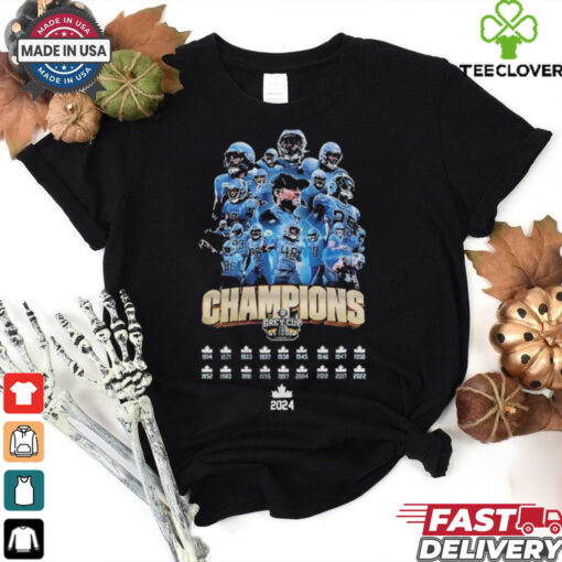 Toronto Argonauts Football Club 2024 Grey Cup Champs Shirt