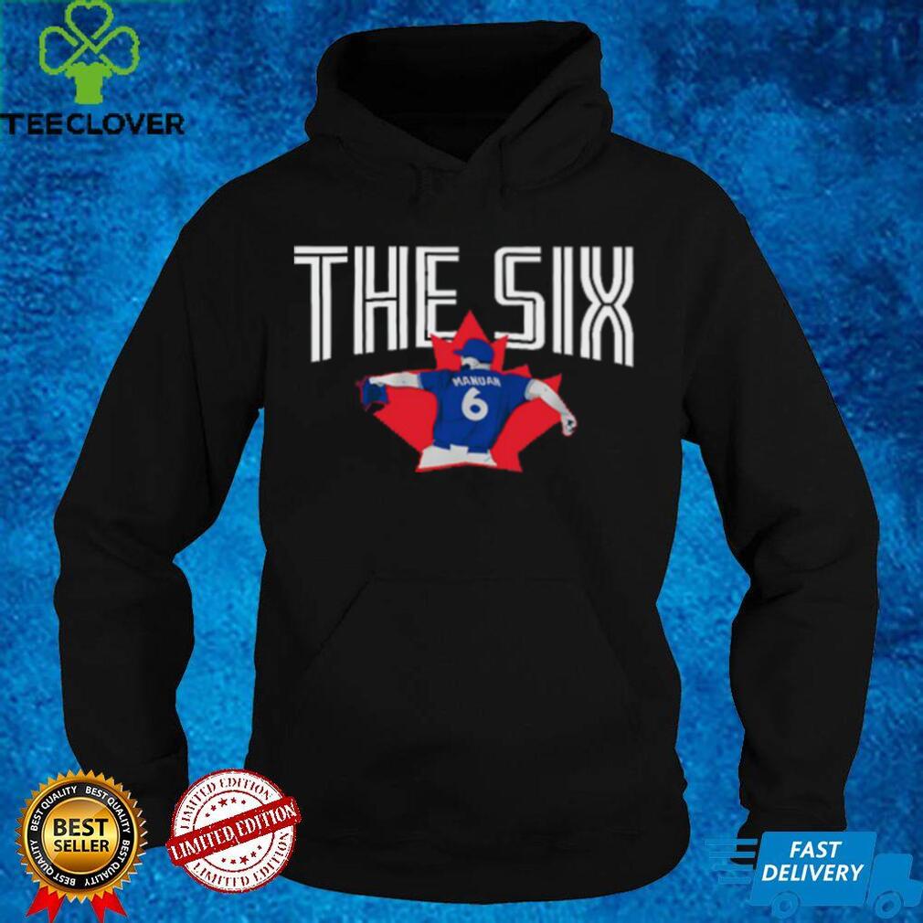 Toronto Blue Jays Alek Manoah The Six Shirt Toronto Blue Jays Alek Manoah The Six Shirt