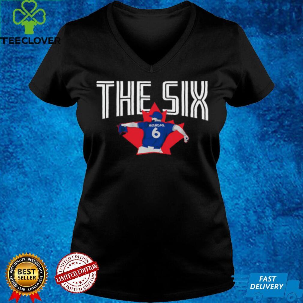 Toronto Blue Jays Alek Manoah The Six Shirt Toronto Blue Jays Alek Manoah The Six Shirt