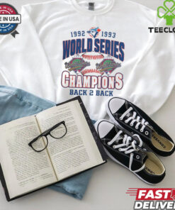 Toronto Blue Jays Cooperstown World Series Locker '47 Vintage Tubular Blue shirt