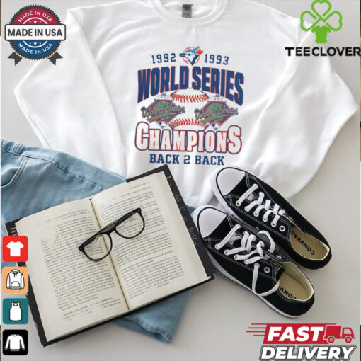 Toronto Blue Jays Cooperstown World Series Locker ’47 Vintage Tubular Blue shirt