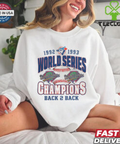 Toronto Blue Jays Cooperstown World Series Locker '47 Vintage Tubular Blue shirt