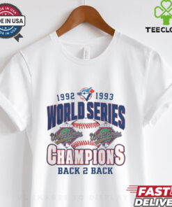 Toronto Blue Jays Cooperstown World Series Locker '47 Vintage Tubular Blue shirt