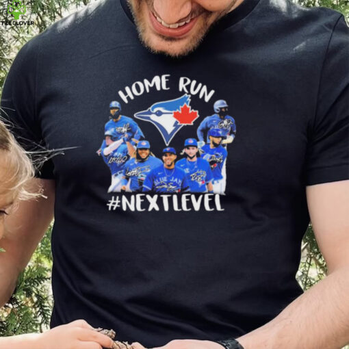 Toronto Blue Jays Home Run Next Level Signatures Shirt