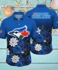 Toronto Blue Jays MLB Flower Hawaii Shirt And Tshirt For Fans