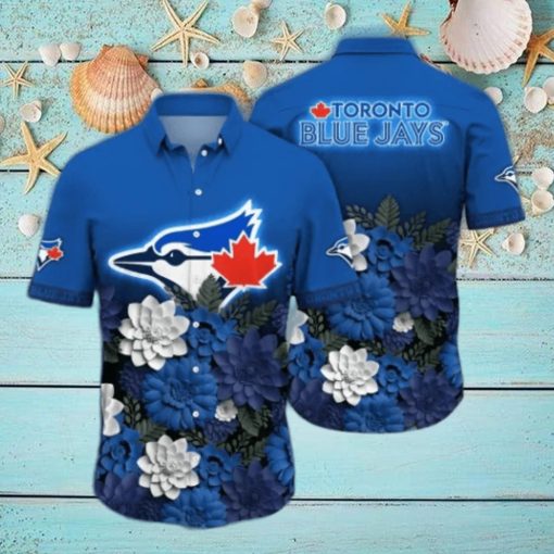 Toronto Blue Jays MLB Flower Hawaii Shirt And Tshirt For Fans