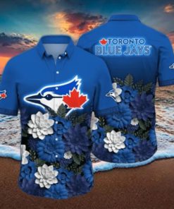 Toronto Blue Jays MLB Flower Hawaii Shirt And Tshirt For Fans