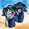 Los Angeles Chargers NFL Floral Full Printed 3D Hawaiian Shirt Los Angeles Chargers NFL Floral Full Printed 3D Hawaiian Shirt
