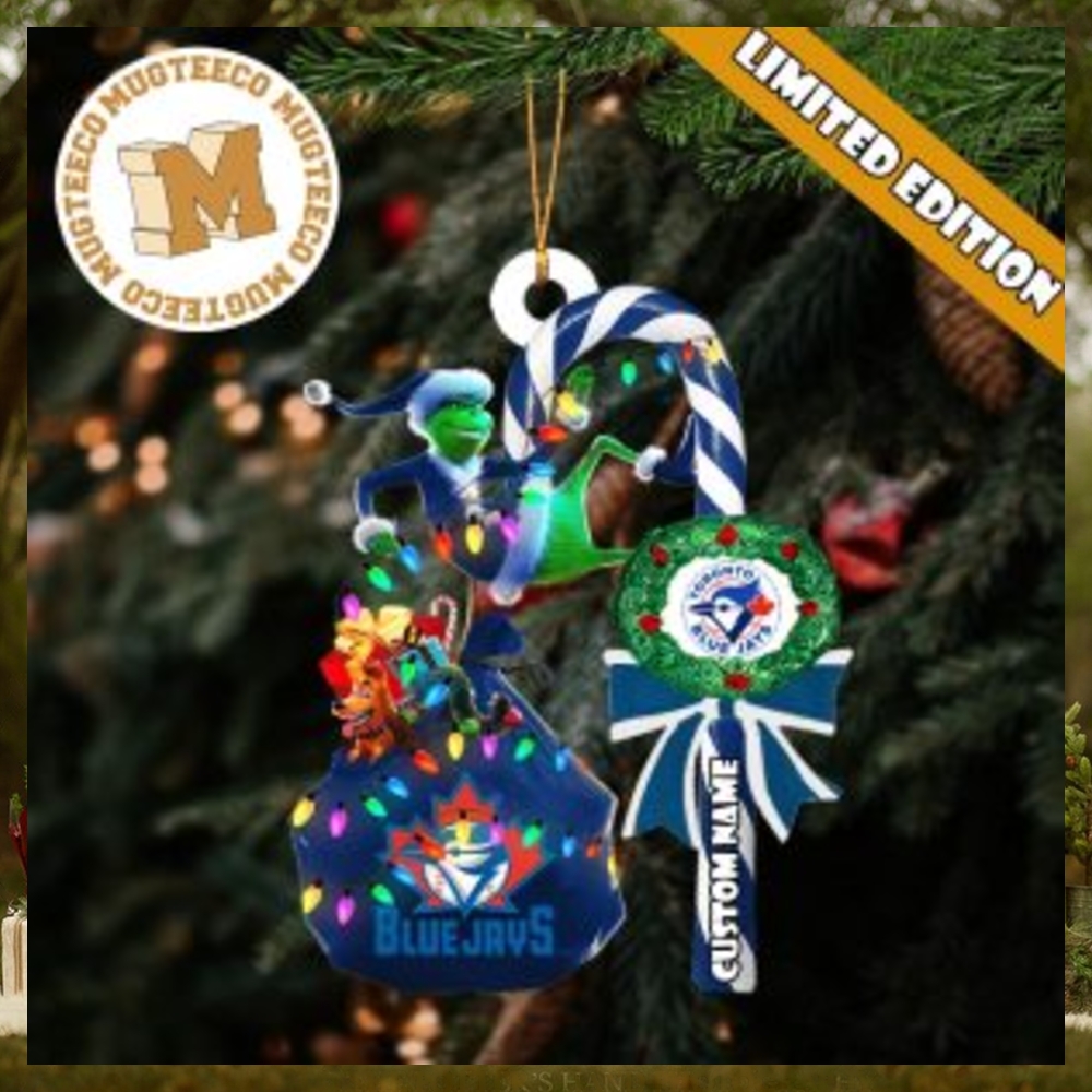 Toronto Blue Jays MLB Grinch Candy Cane Personalized Xmas Gifts Christmas Tree Decorations Ornament 300x300 Toronto Blue Jays MLB Grinch Candy Cane Personalized Xmas Gifts Christmas Tree Decorations Ornament 300x300