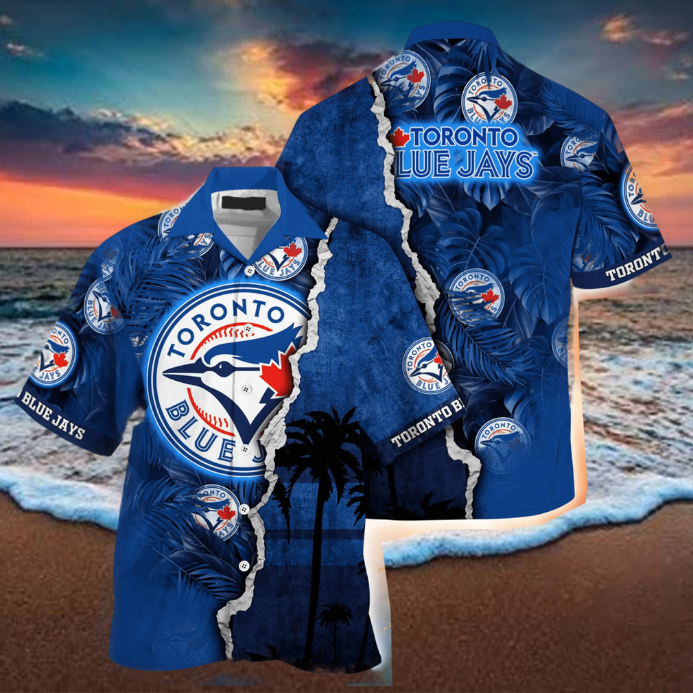 MLB Toronto Blue Jays Hawaiian Shirt Horror Halloween Characters