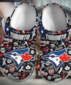 Toronto Blue Jays MLB Sport Crocs Crocband Clogs Shoes Comfortable For Men Women and Kids – Footwearelite Exclusive