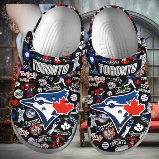 Toronto Blue Jays MLB Sport Crocs Crocband Clogs Shoes Comfortable For Men Women and Kids – Footwearelite Exclusive