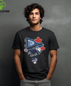 Toronto Blue Jays Split Zone T Shirt