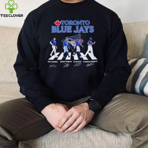 Toronto Blue Jays Team Abbey Road 2023 Signatures Shirt