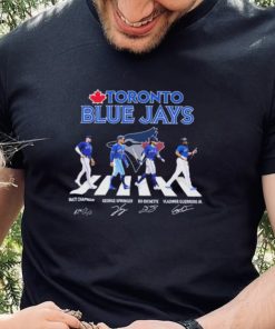 Toronto Blue Jays Team Abbey Road 2023 Signatures Shirt