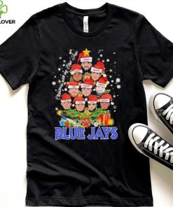 Toronto Blue Jays Team Christmas With My Blue Jays Tree Shirt