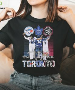 Toronto Blue Jays Toronto Maple Leafs Toronto Raptors Signature Toronto T hoodie, sweater, longsleeve, shirt v-neck, t-shirt For Fans