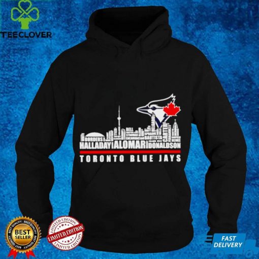 Toronto Blue Jays players name as city hoodie, sweater, longsleeve, shirt v-neck, t-shirt