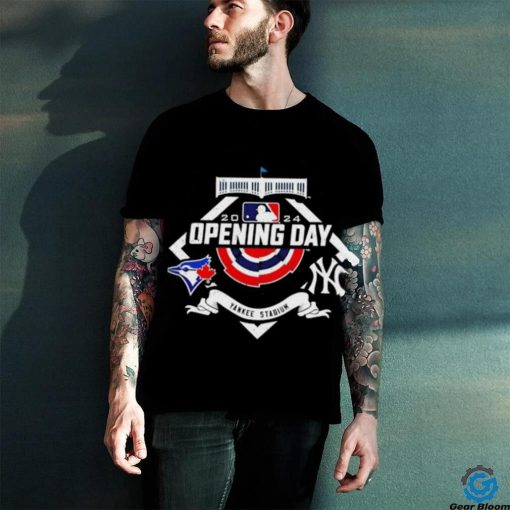 Toronto Blue Jays vs New York Yankees opening day 2024 hoodie, sweater, longsleeve, shirt v-neck, t-shirt