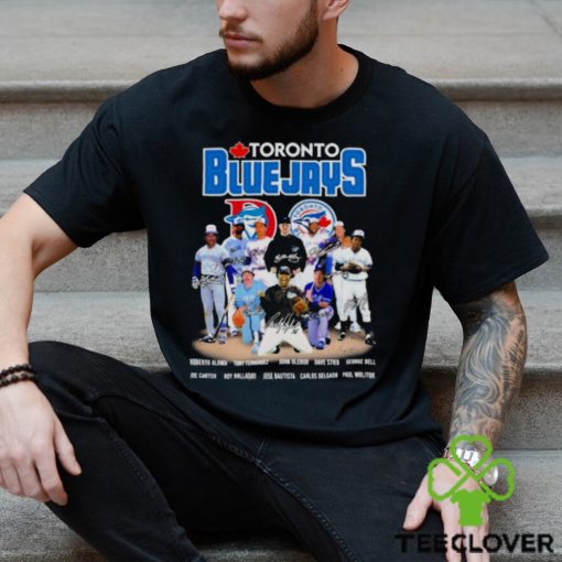 Toronto Blue Jays world series champions legends signatures hoodie, sweater, longsleeve, shirt v-neck, t-shirt