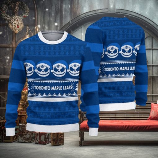 Toronto Maple Leafs Christmas Pattern Knitted Ugly Sweater AOP For Men And  Women Gift Fans - Banantees