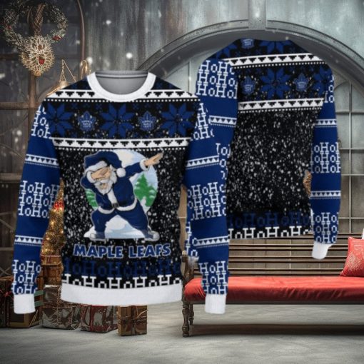 Toronto Maple Leafs Christmas Santa Claus Limited Edition Ugly Sweater
