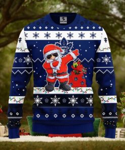 Toronto Maple Leafs Dabbing Santa Claus Xmas Ugly Christmas Sweater Best Christmas Gift Ideas