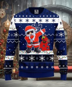 Toronto Maple Leafs Dabbing Santa Claus Xmas Ugly Christmas Sweater Best Christmas Gift Ideas