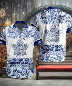 Toronto Maple Leafs NHL Team Beach Vibe Hawaiian Shirt 1 Toronto Maple Leafs NHL Team Beach Vibe Hawaiian Shirt