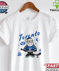 Toronto Maple Leafs Santa Claus Christmas 2024 shirt