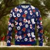 Philadelphia Eagles Snowflake Christmas Pullover Ugly Christmas Sweater 3D Gift For Fans Ugly Christmas Sweater 3D Gift For Fans