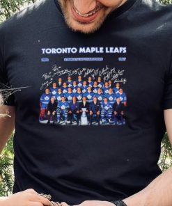 Toronto Maple Leafs Stanley Cup Champion 1966 1967 Signatures Shirt