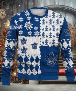 Toronto Maple Leafs Ugly Sweater Christmas, Ice Hockey NHL