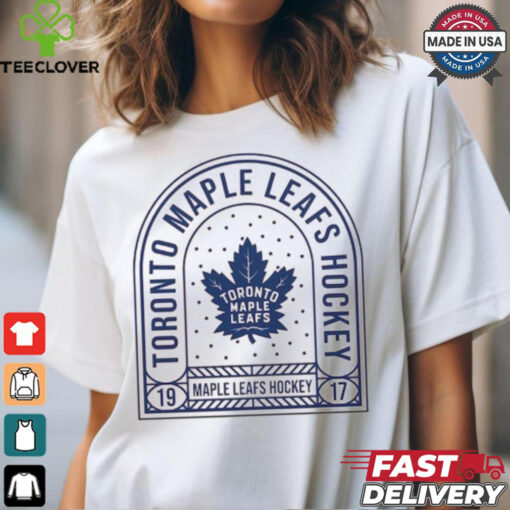 Toronto Maple Leafs Uphill Stained Glass T Shirt