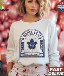 Toronto Maple Leafs Uphill Stained Glass T Shirt