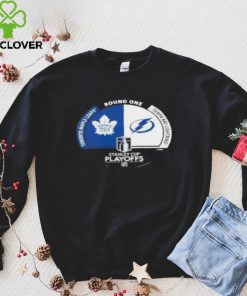 Toronto Maple Leafs vs Tampa Bay Lightning 2023 NHL playoffs matchup sport shirt