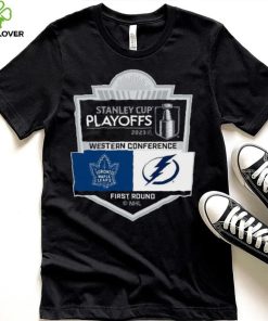 Toronto Maple Leafs vs Tampa Bay Lightnings Stanley Cup 2023 NHL Western Conference shirt 2 Toronto Maple Leafs vs Tampa Bay Lightnings Stanley Cup 2023 NHL Western Conference shirt