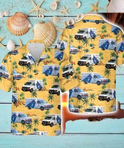 Toronto Paramedic Service Button Down Hawaiian Shirt Trend Summer