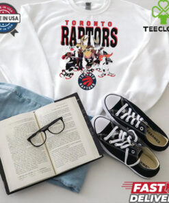 Toronto Raptors Looney Tunes characters NBA basketball shirt