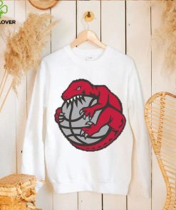 Toronto Raptors Mitchell & Ness Unisex Hardwood Classics MVP Throwback Logo T Shirt