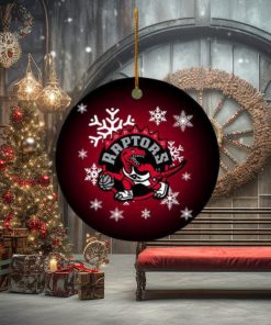 Toronto Raptors NBA Personalized 2023 Holiday Merry Christmas Decorations Ornament